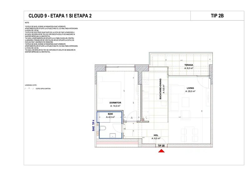 Cloud9 Evolution apartament 2 camere avantaj client oferta limitata